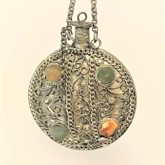 Lot 2pcs Vintage Collectible Chinese Necklaces - Picture 4 of 9